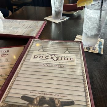 Skull Creek Dockside - Menu cover - Seafood Near Me - Hilton Head Island, South Carolina Skull Creek Dockside - Menu cover - Seafood Near Me - Hilton Head Island, South Carolina