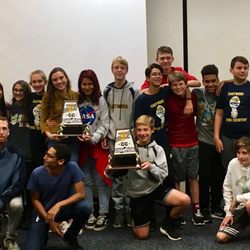 Eastwood Middle School - 2018 8th Grade CC Girls & Boys Marion County Champions