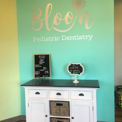 Bloom Pediatric Dentistry - Personalized welcome sign!