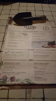 Menu photo 5 The Potting Shed Alexandria, NSW Menu photo 5 The Potting Shed Alexandria, NSW