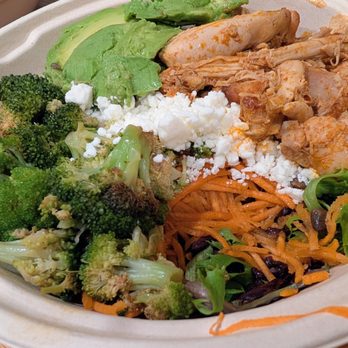 Forage Kitchen - Build your own bowl plated in my to-go container - Salad Near Me - Monona, Wisconsin