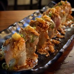 Tarzana Roll w/ albacore instead of yellow tail Tarzana Roll w/ albacore instead of yellow tail