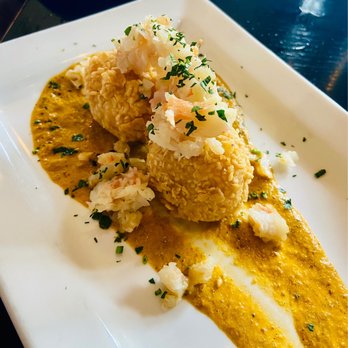 Mayan Cafe - Shrimp and Grits Fritters - Boss Brunch - Sept 19 - Latin American Near Me - Louisville, Kentucky