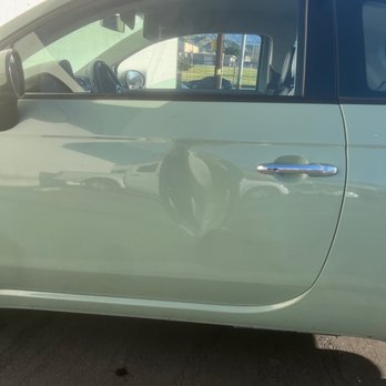 LA Valley Auto Care - Another view of my car with a dent on it - Auto Repair Near Me - Los Angeles, California