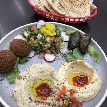 Cleo's - Vegetarian platter - Mediterranean Near Me - New Orleans, Louisiana