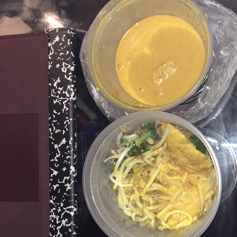 My Vegan - Yellow Curry Noodle - Thai Near Me - Pasadena, California