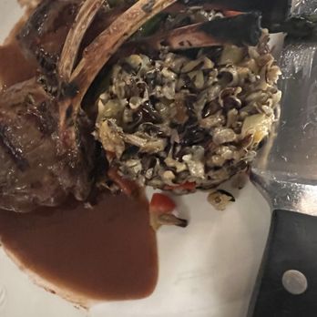 La Foret - Lamb with risotto - French Near Me - San Jose, California