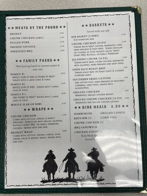 Menu photo 5 Cowpokes BBQ Diner Prague, OK