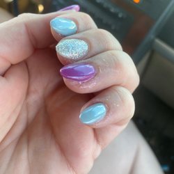 Tami Family Nails - Left over gel polish on my beaten up cuticles
