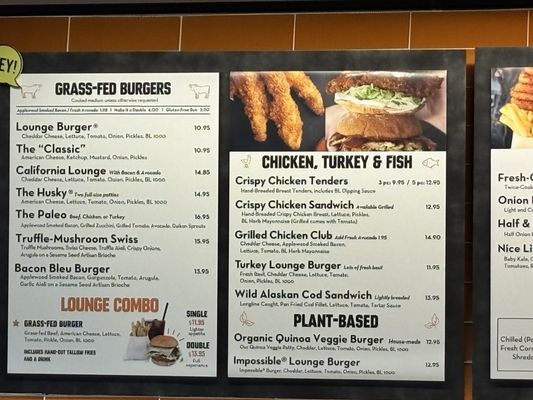 Menu photo 1 Burger Lounge Irvine, CA