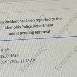 Dollar Tree - This is the police report that was filed.