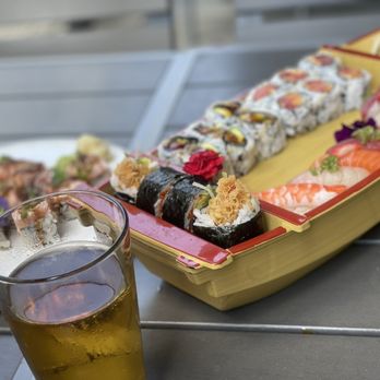 Fuji at Ink Block - Lunch spread - Japanese Near Me - Boston, Massachusetts