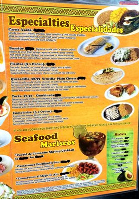 Menu photo 1 Mango Loco Lafayette, IN