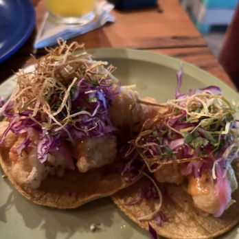 Los Aguachiles - Fish and shrimp tempura tacos - Mexican Near Me - Playa del Carmen, ROO