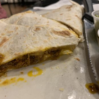 JoVi's Tacos - Inside of the Cochinita Quesadilla - Mexican Near Me - Baton Rouge, Louisiana JoVi's Tacos - Inside of the Cochinita Quesadilla - Mexican Near Me - Baton Rouge, Louisiana