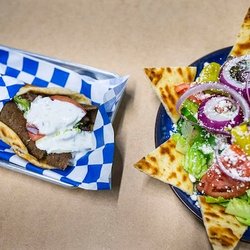 Yianni's Gyros - Gyro and Salad