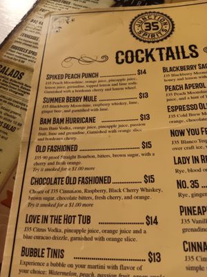 Menu photo 6 Junction 35 Spirits - Mountain Mile Location Pigeon Forge, TN Menu photo 6 Junction 35 Spirits - Mountain Mile Location Pigeon Forge, TN