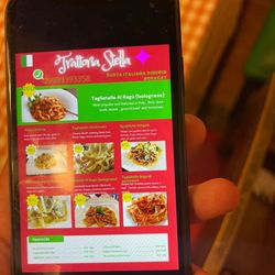 Trattoria Stella - Menu