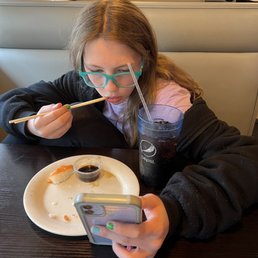 She enjoyed the Sushi and we aren't sick today. She enjoyed the Sushi and we aren't sick today.