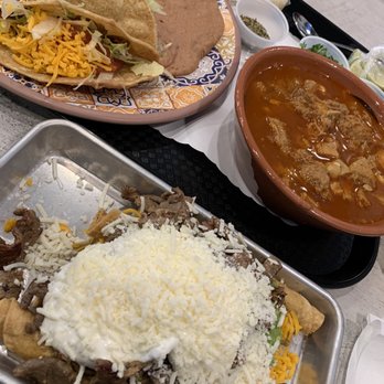 El Pollo Grill - Otay Ranch - Beef 5 Rolled Tacos w/Meat on Top, Menudo (Saturday and Sunday only), two Hard Shell Beef Tacos. - Mexican Near Me - Chula Vista, California El Pollo Grill - Otay Ranch - Beef 5 Rolled Tacos w/Meat on Top, Menudo (Saturday and Sunday only), two Hard Shell Beef Tacos. - Mexican Near Me - Chula Vista, California