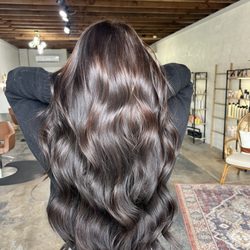 Britany At Hudson And Co Salon - 2 rows of 22" extensions