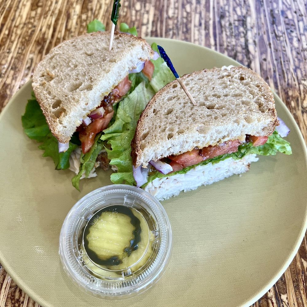Klatch Coffee - Turkey Provolone Sandwich (without the provolone). - Coffee & Tea Near Me - San Dimas, California Klatch Coffee - Turkey Provolone Sandwich (without the provolone). - Coffee & Tea Near Me - San Dimas, California