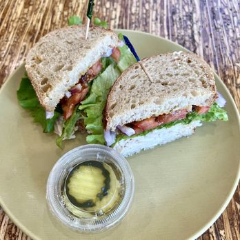 Klatch Coffee - Turkey Provolone Sandwich (without the provolone). - Coffee & Tea Near Me - San Dimas, California
