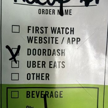 First Watch - My name isnt even on the bag. - Breakfast & Brunch Near Me - Frisco, Texas