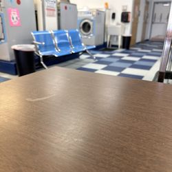 Creekside Laundromat - Folding table, ample seating, washing machines