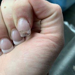 Pure Spa - Cracked nail more than half way down after only a week and a half