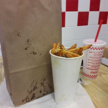 Five Guys - My cajun style fries - Burgers Near Me - Hurst, Texas
