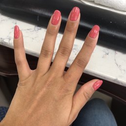 Simple gel mani, loveeee it. Simple gel mani, loveeee it.
