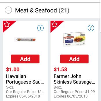 Safeway - You add the deals in app...slide card...savings automatic - Grocery Near Me - Fair Oaks, California