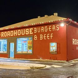 Jim's Roadhouse Burgers & Beef - Outside of building