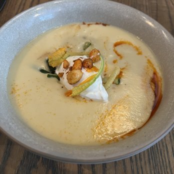 Trestle - Summer squash soup - New American Near Me - San Francisco, California Trestle - Summer squash soup - New American Near Me - San Francisco, California