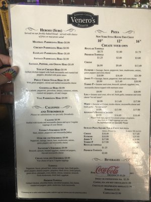 Menu photo 7 Venero's Pizzeria Clayton, NC Menu photo 7 Venero's Pizzeria Clayton, NC