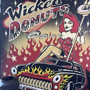 Wicked Donuts - Another mural - Donuts Near Me - Las Vegas, Nevada
