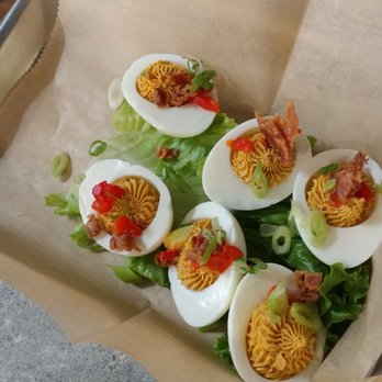 Root Down Brewing - Deviled eggs! - Bars Near Me - Phoenixville, Pennsylvania