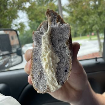 West End Bagels - Blueberry bagel, plain cream cheese - Bagels Near Me - Clifton Park, New York West End Bagels - Blueberry bagel, plain cream cheese - Bagels Near Me - Clifton Park, New York