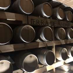 Tierra de Alonzo - Deep in the wine seller!