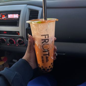Fruitea Boba - Royal Thai tea with boba - Caterers Near Me - Orange, California Fruitea Boba - Royal Thai tea with boba - Caterers Near Me - Orange, California