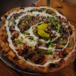 The Viking pizza! YUM!! The Viking pizza! YUM!!