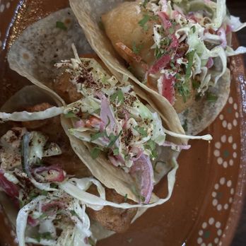 Mezquite - Pescado frito (fried fish) tacos at Mezquite - Cocktail Bars Near Me - San Antonio, Texas Mezquite - Pescado frito (fried fish) tacos at Mezquite - Cocktail Bars Near Me - San Antonio, Texas