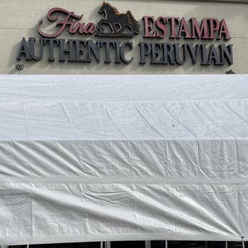 Fina Estampa - Outside sign - Seafood Near Me - Chatsworth, California Fina Estampa - Outside sign - Seafood Near Me - Chatsworth, California
