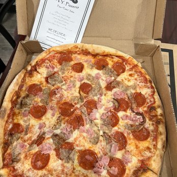 Namoli's NY Pizzeria - Meat Lovers Pizza - Pizza Near Me - Apex, North Carolina Namoli's NY Pizzeria - Meat Lovers Pizza - Pizza Near Me - Apex, North Carolina
