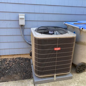 Home Air - I was worried that the AC would hang too much over onto the walkway but Vic assured me that it wouldn't be too noticeable and he was right! - Heating & Air Conditioning/HVAC Near Me - Morgan Hill, California