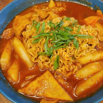 Cafe HwaSan - School Ttekobbokki - Korean Near Me - Plano, Texas