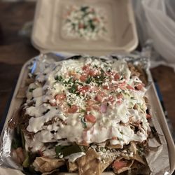 Navarros Taqueria - Super nachos with birria were good