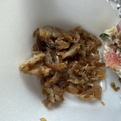 Effie's Kitchen - ..crunchy meat damn near broke a tooth! Salt and pepper would be nice...