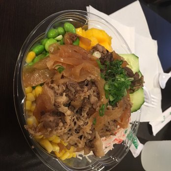 AA Poke - Beef Bowl - Japanese Near Me - Fort Wayne, Indiana